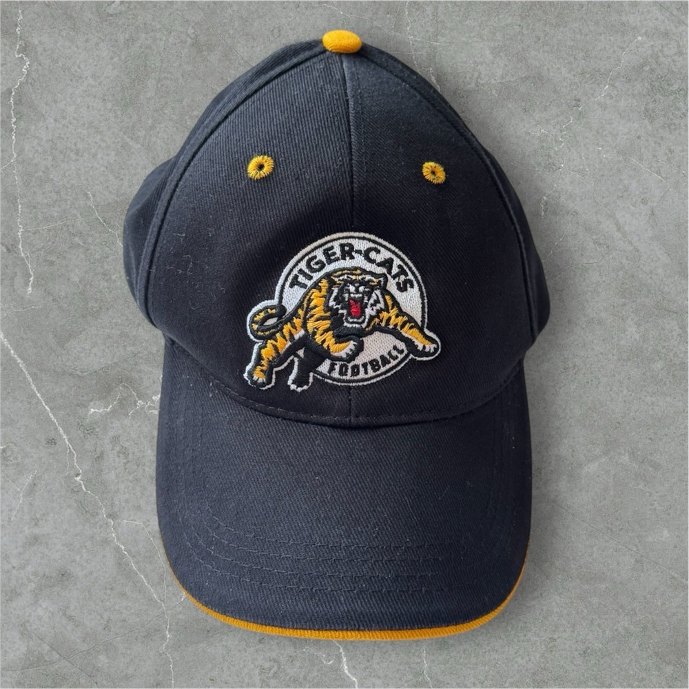 2 for $30 ✅Kids Black and Yellow Tiger-Cats Cap